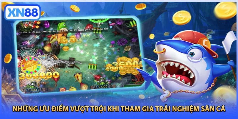 Những ưu điểm vượt trội khi tham gia trải nghiệm săn cá